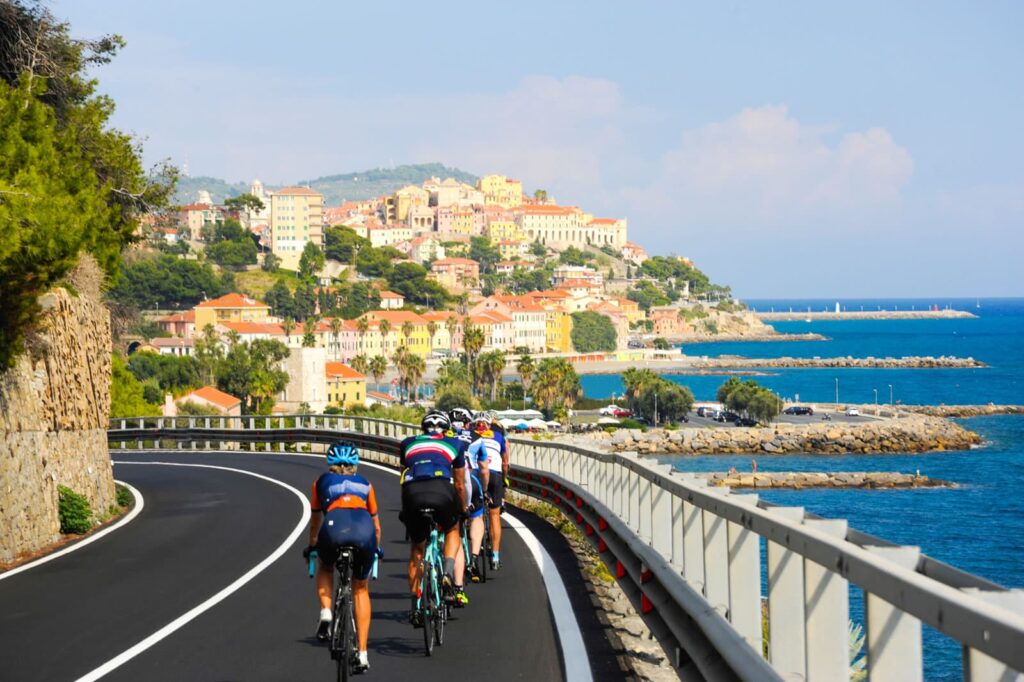 The Ligurian route runs along the coast and inland in the province of La Spezia, offering spectacular views over the Ligurian Sea