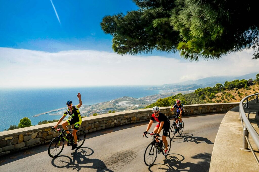 The Ligurian route runs along the coast and inland in the province of La Spezia, offering spectacular views over the Ligurian Sea