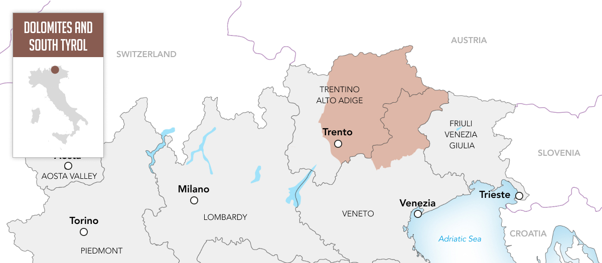 Dolomites and South Tyrol
