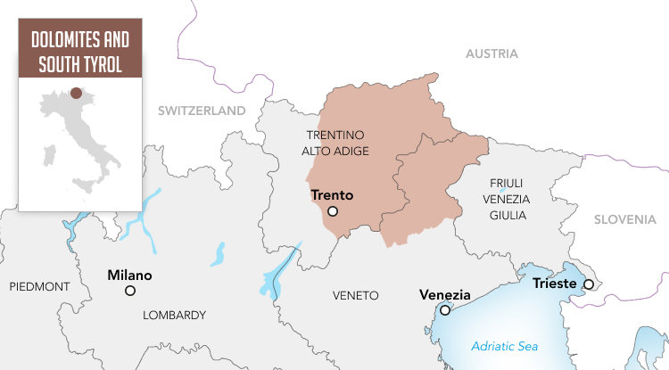 Dolomites and South Tyrol