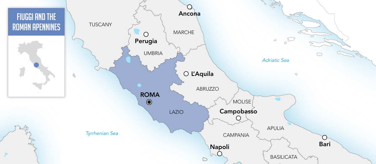 Fiuggi and the Roman Apennines