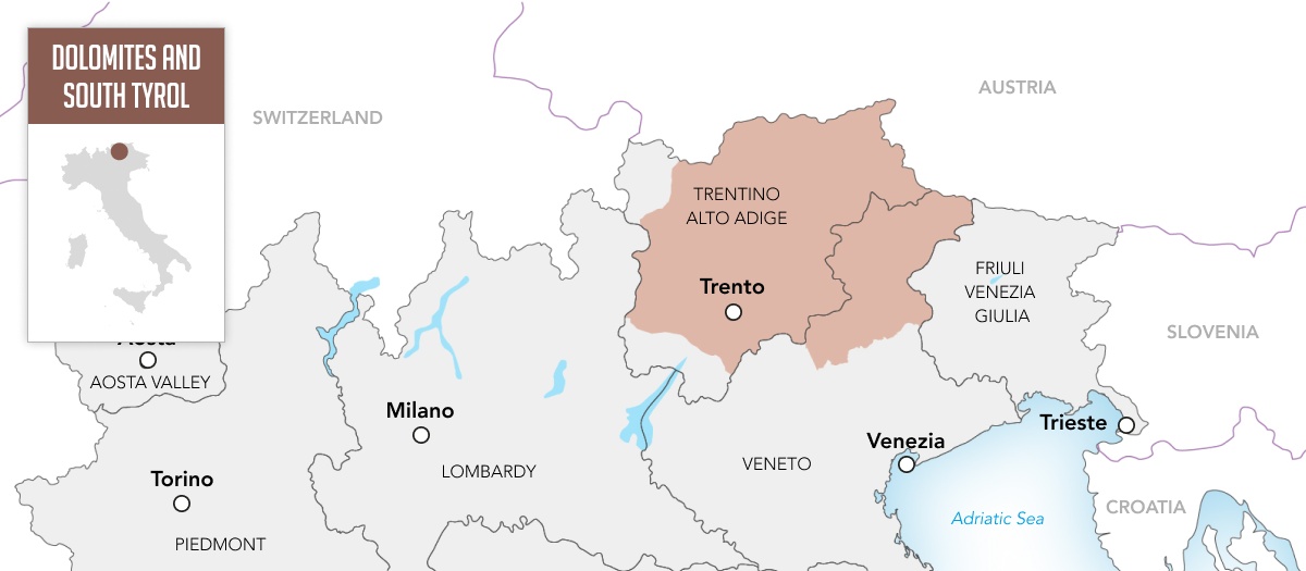 Dolomites and South Tyrol